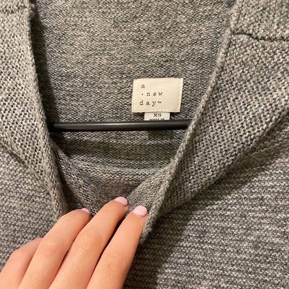 a new day | Grey Midi Sweater Dress - Picture 4 of 4